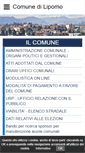 Mobile Screenshot of comune.lipomo.co.it